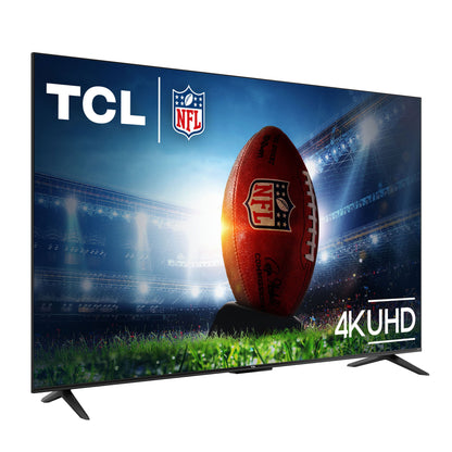 TCL 65” Class S4 (65S451) 4K UHD HDR Smart TV with Roku TV