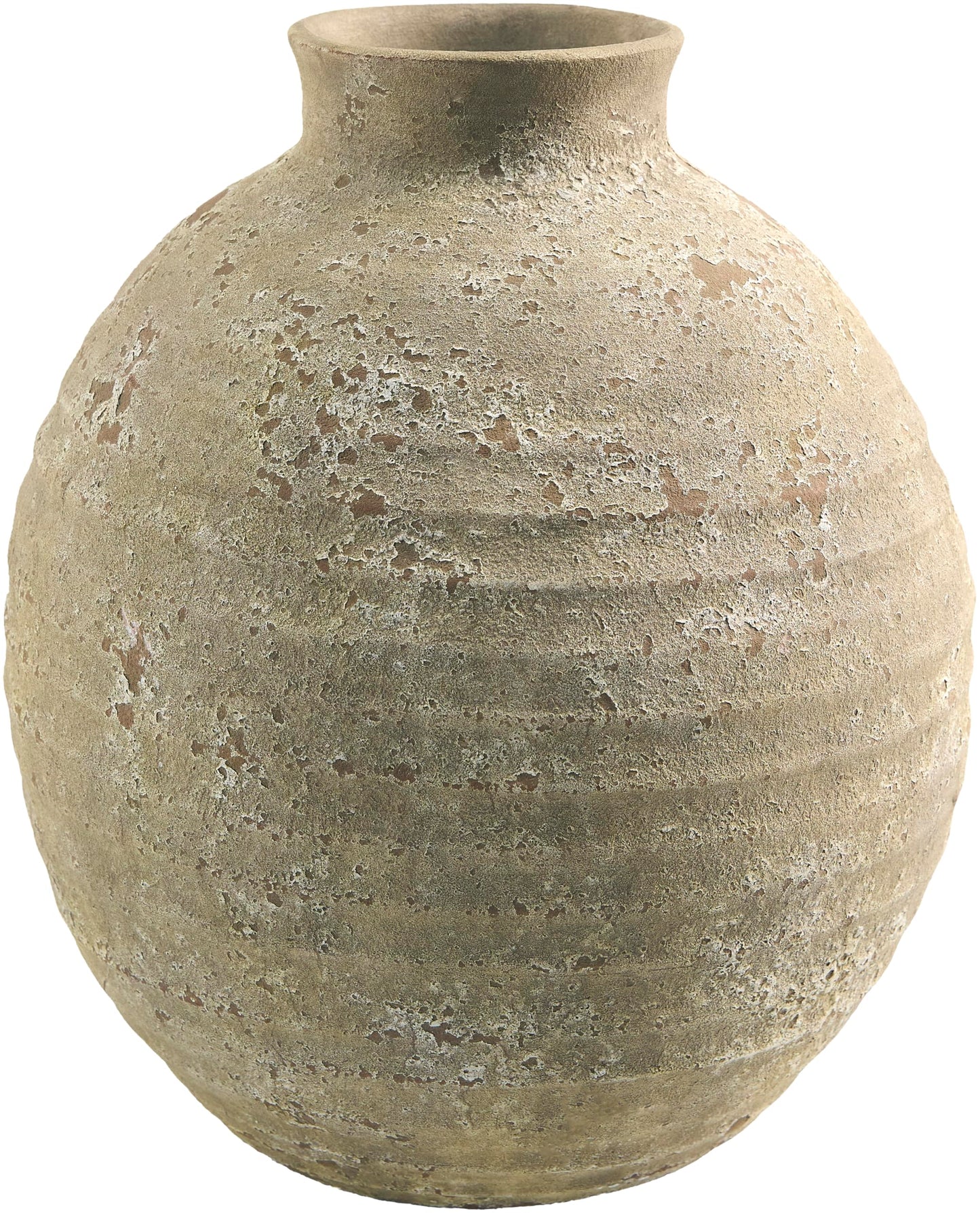 Livabliss x Galey Alix Hartnett Traditional Vase, 13" H x 11" W x 11" D, Rust