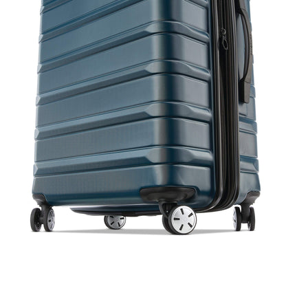 Samsonite Omni 2 Hardside Expandable Luggage with Spinner Wheels, 2-Piece Set (19/28), Nova Teal