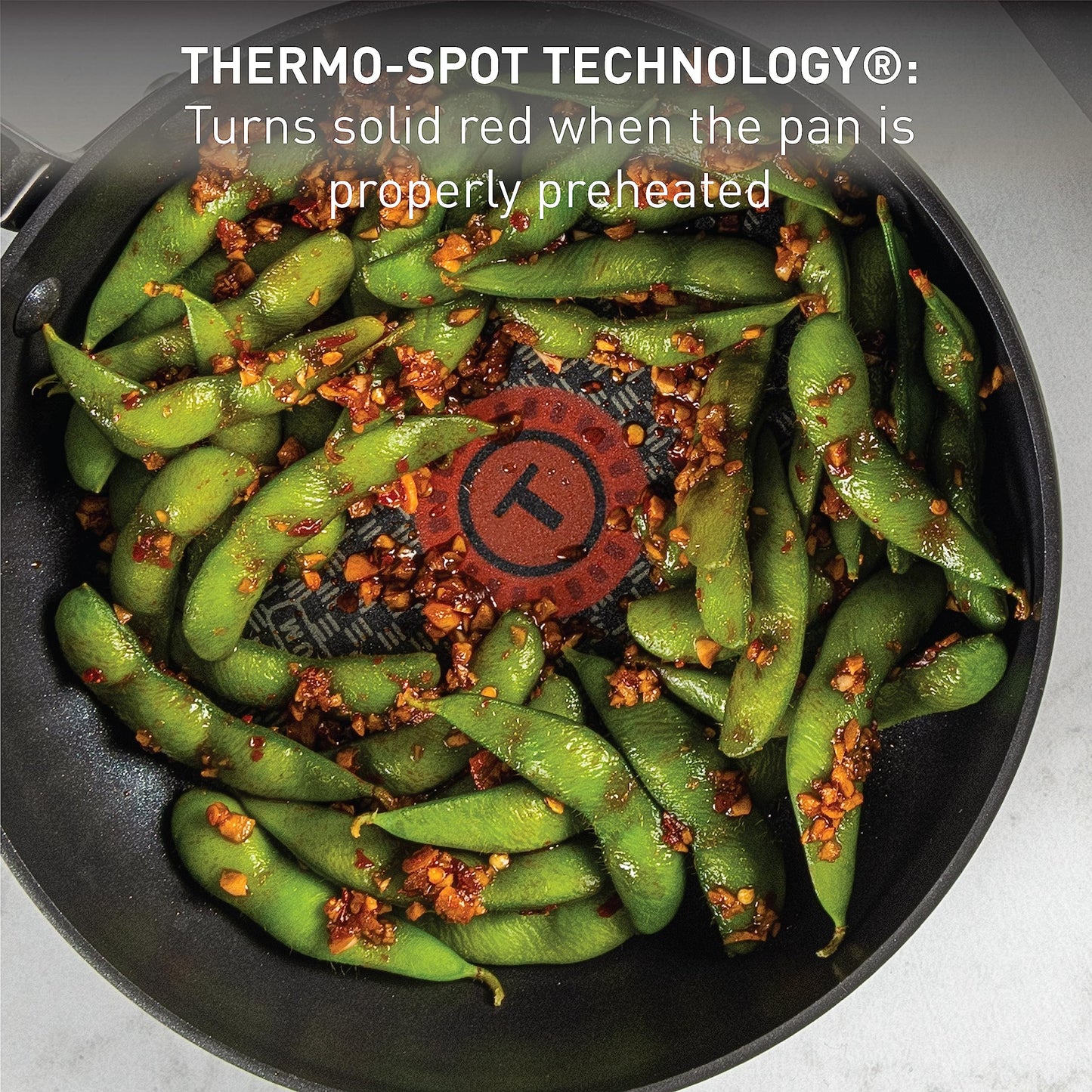 T-Fal Ultimate Hard Anodized Nonstick Fry Pan 10.25 Inch Oven Safe 400F Cookware, Pots and Pans, Dishwasher Safe Black