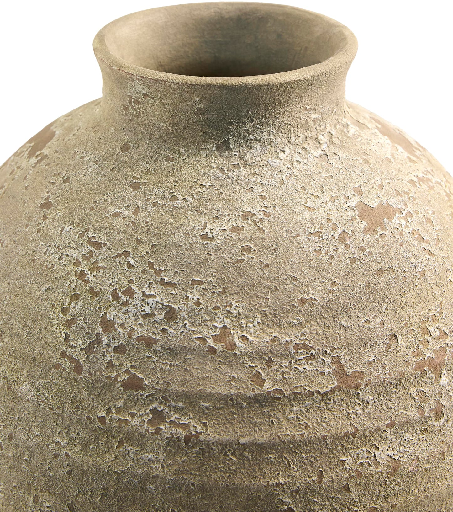 Livabliss x Galey Alix Hartnett Traditional Vase, 13" H x 11" W x 11" D, Rust