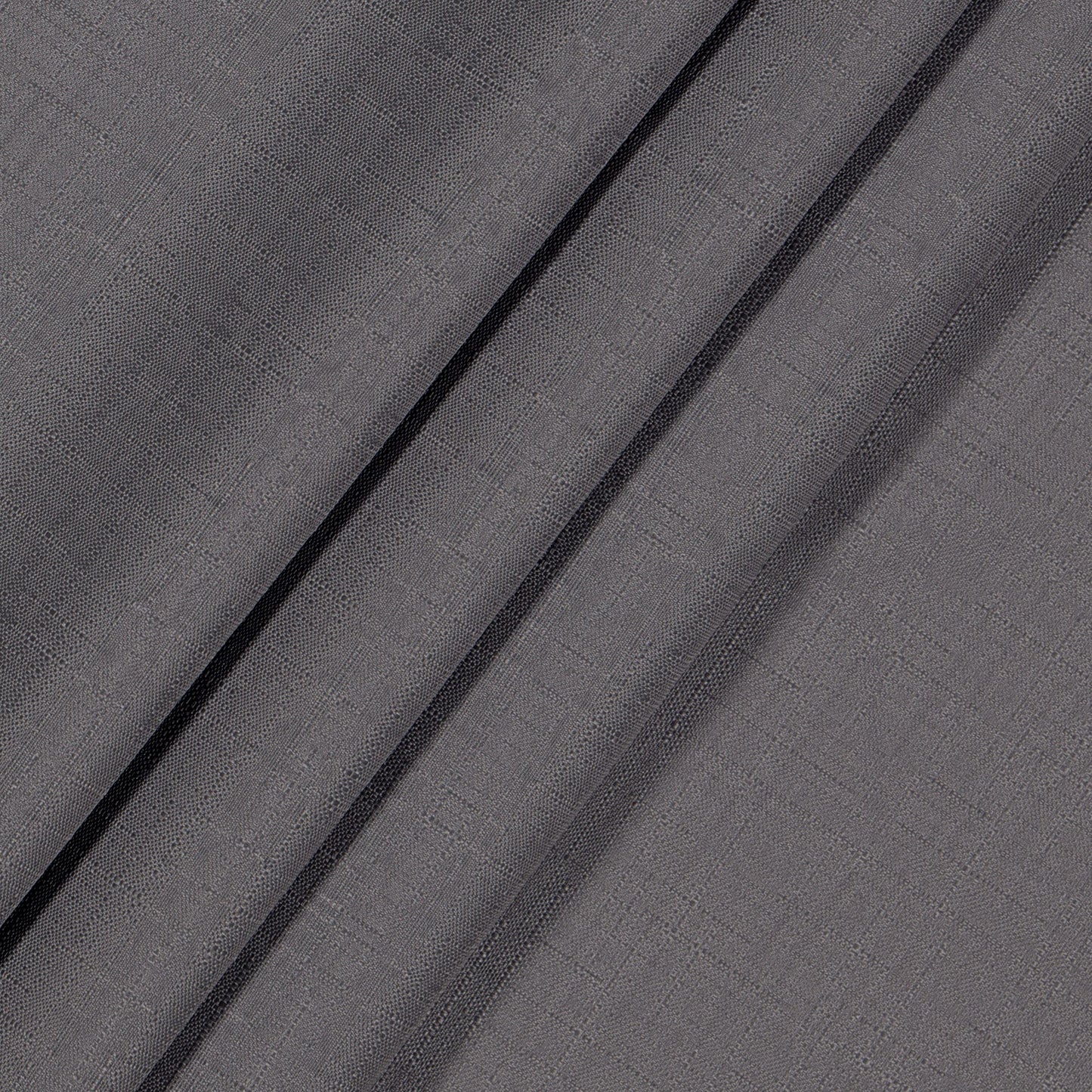 ECLIPSE Kendall Modern Blackout Thermal Rod Pocket Window Curtain for Bedroom or Living Room (1 Panel), 42" x 95", Charcoal