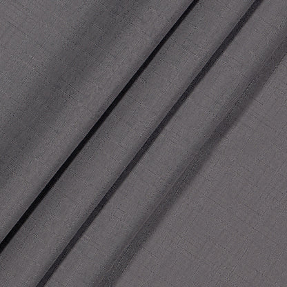 ECLIPSE Kendall Modern Blackout Thermal Rod Pocket Window Curtain for Bedroom or Living Room (1 Panel), 42" x 95", Charcoal