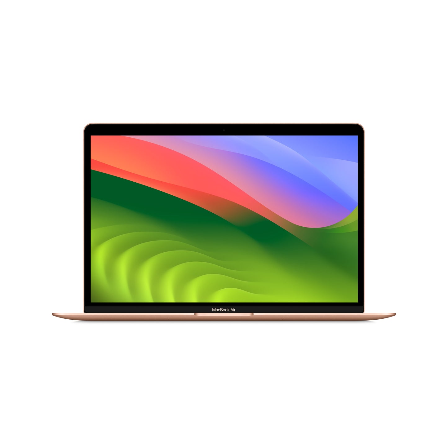 Apple MacBook Air 13.3 inch Laptop - Gold, M1 Chip, Built for Apple Intelligence, 8GB RAM, 256GB storage