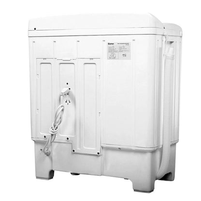 Costway 17.6 lb Portable Mini Compact Twin Tub  Washing Machine Washer Spin Dryer