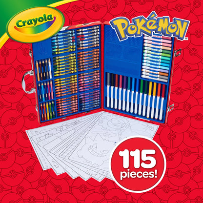 Crayola Imagination Art Set, Pokmon, 115 Pieces