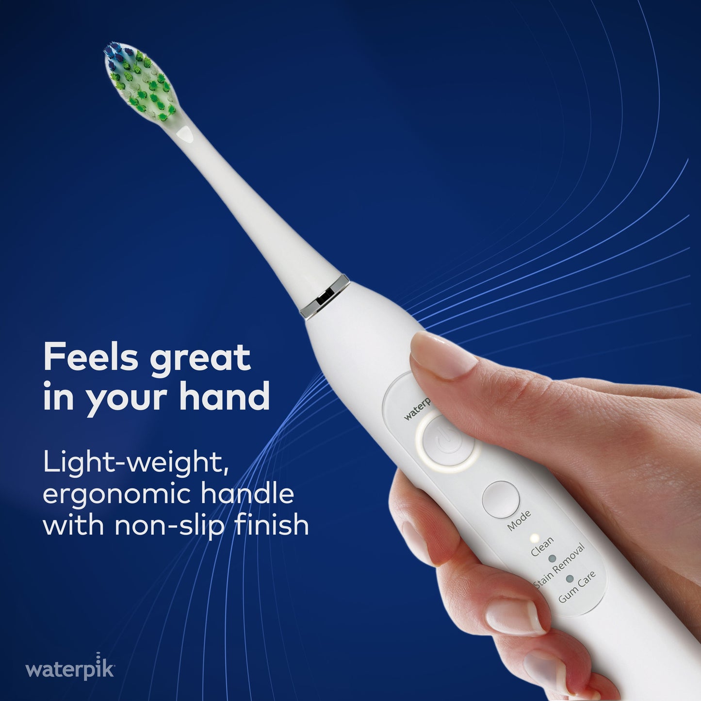 Waterpik Sensonic Sonic Electric Toothbrush, White STW-03