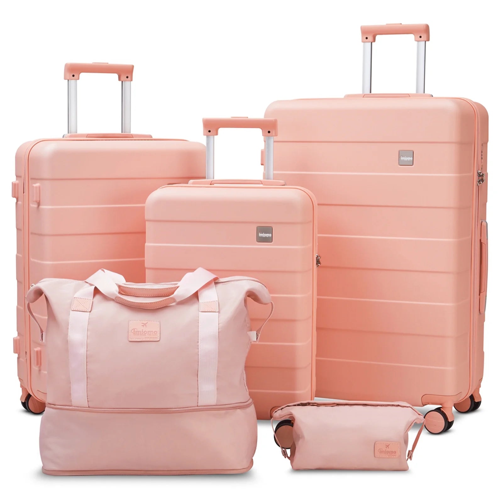 imiomo Luggage, ABS Hard Luggage Set with Spinner Wheels, with TSA Lock, Lightweight and Durable (Unisex)