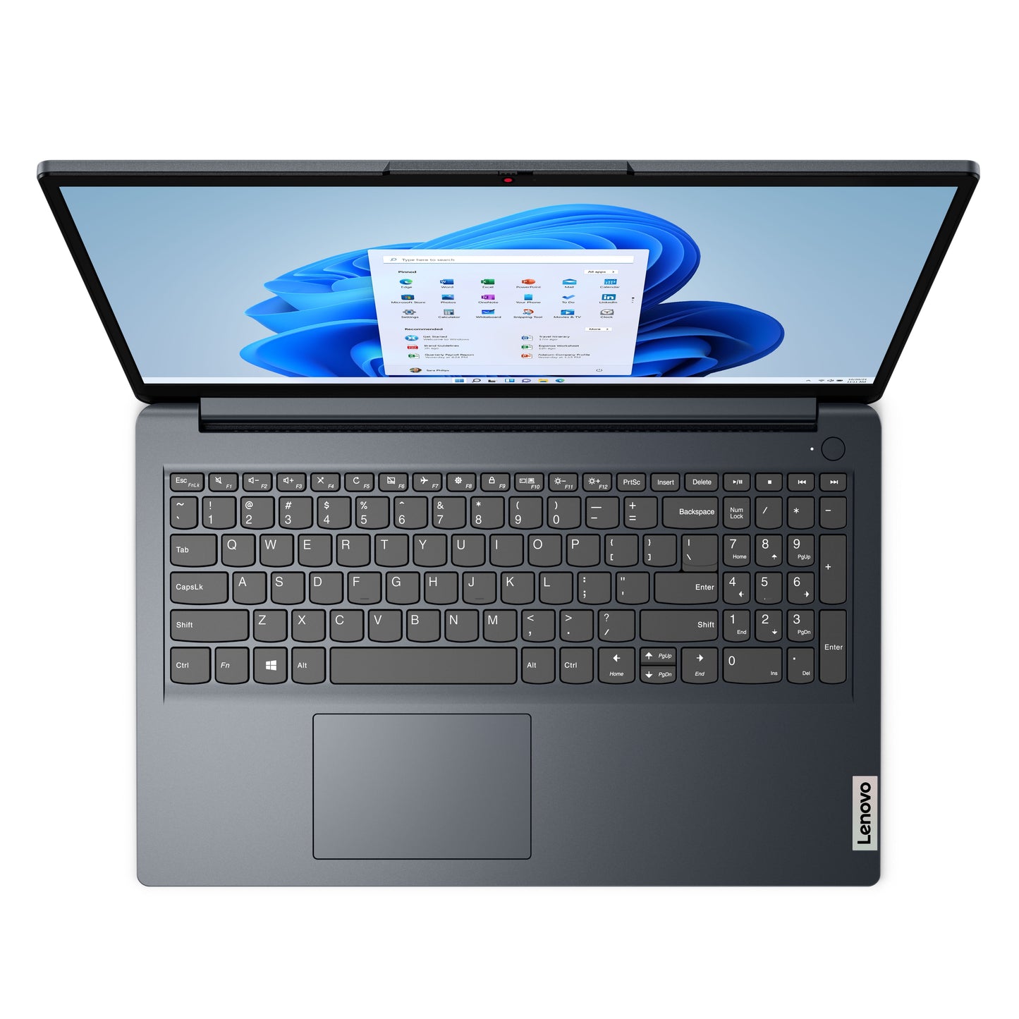 Lenovo IdeaPad 1i 15.6 inch Windows Laptop Intel Core i5-1235U 8GB RAM 256GB SSD Abyss Blue