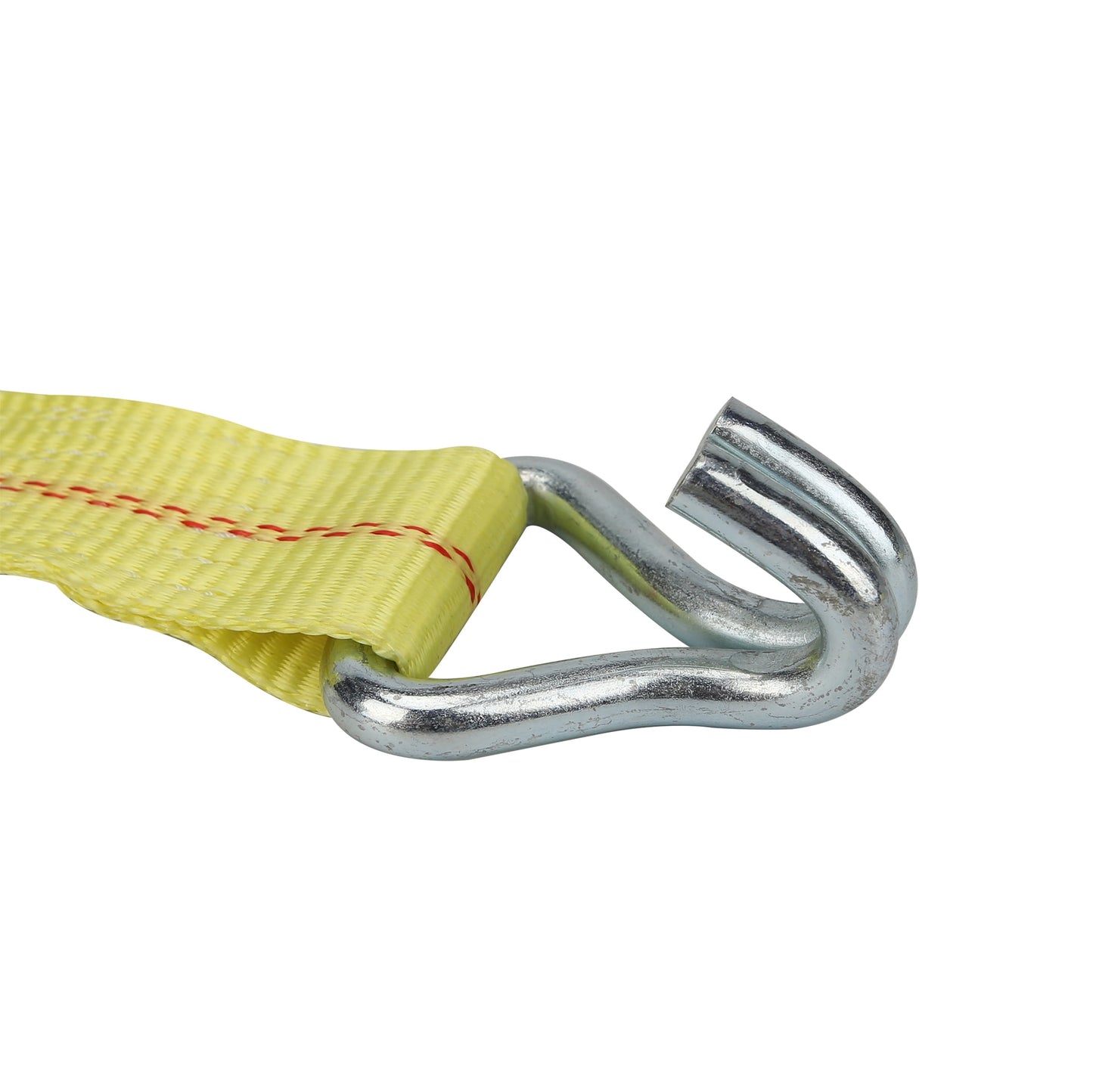 Hyper Tough Brand 2”x27" Tie down Straps with over Size  Ratchet Handle 3333lbs, Work Load with DJ-Hooks Single Pack