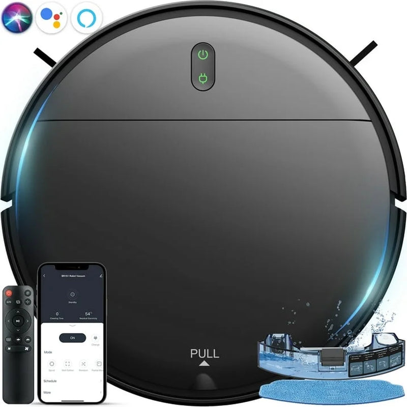 ONSON Robot Vacuum Cleaner, 2 in 1 Mop Combo for Pet Hair, Voice Control and Connect Alexa