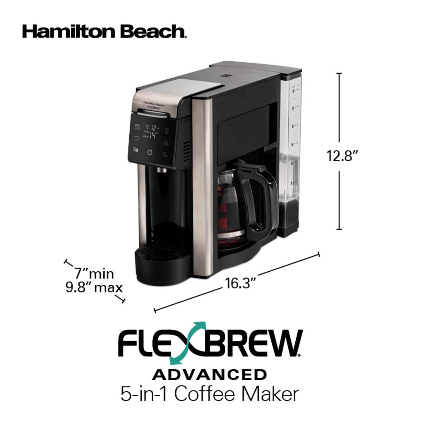 Hamilton Beach FlexBrew Advanced 5-in-1 Coffee Maker