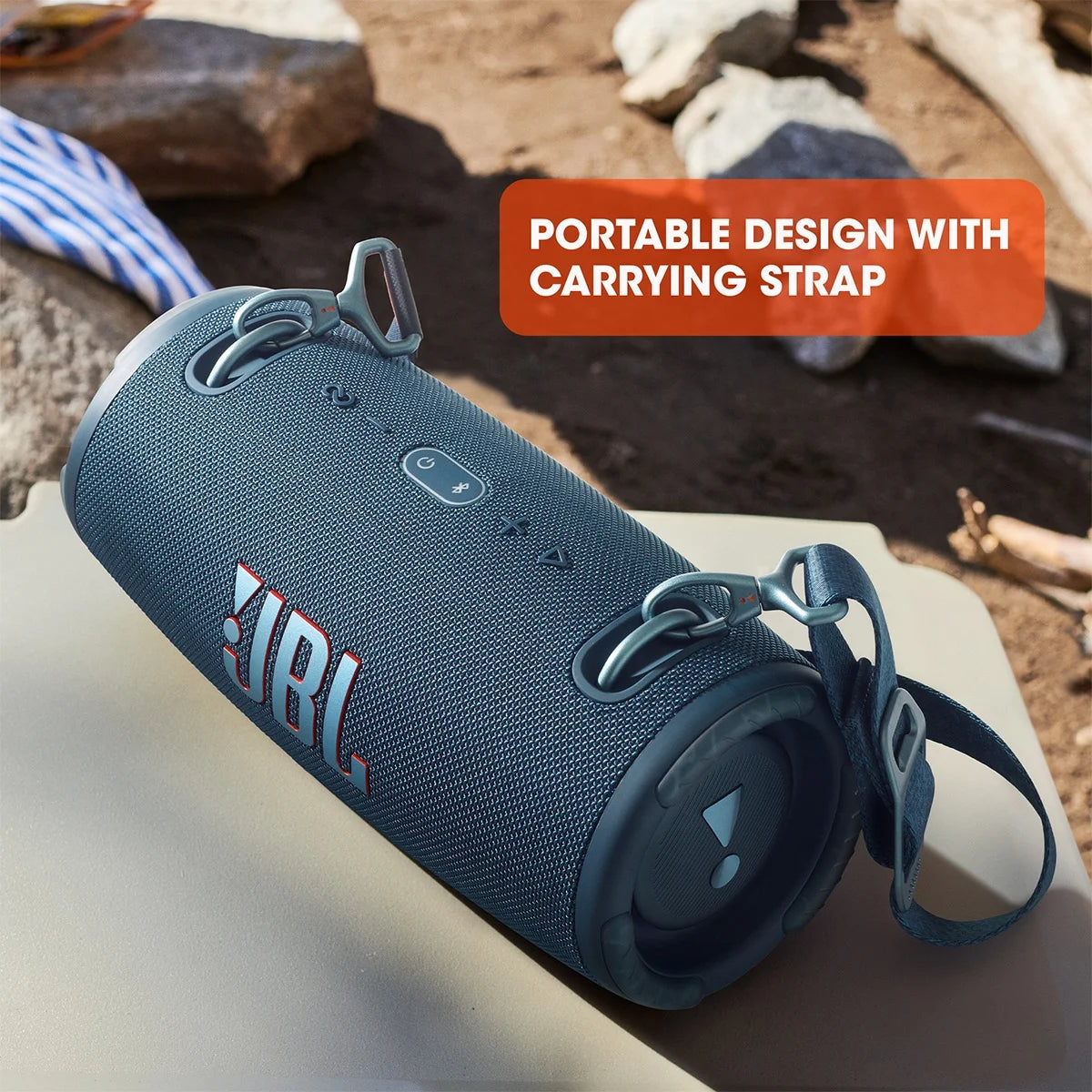 JBL Xtreme 3 Portable Waterproof Bluetooth Speaker, Black