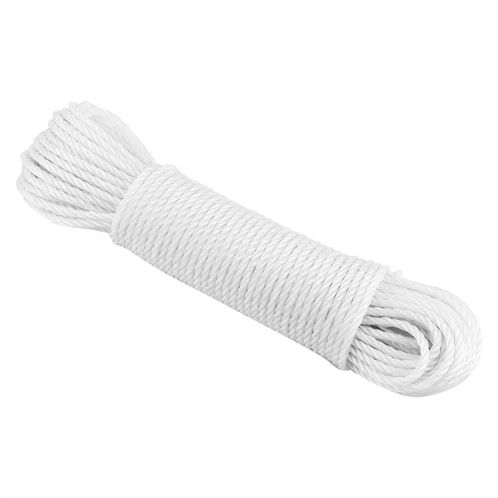 ANGGREK 20m Nylon Rope Lines Cord Clothesline Garden Camping Outdoors,20m Nylon Rope,Nylon Lines