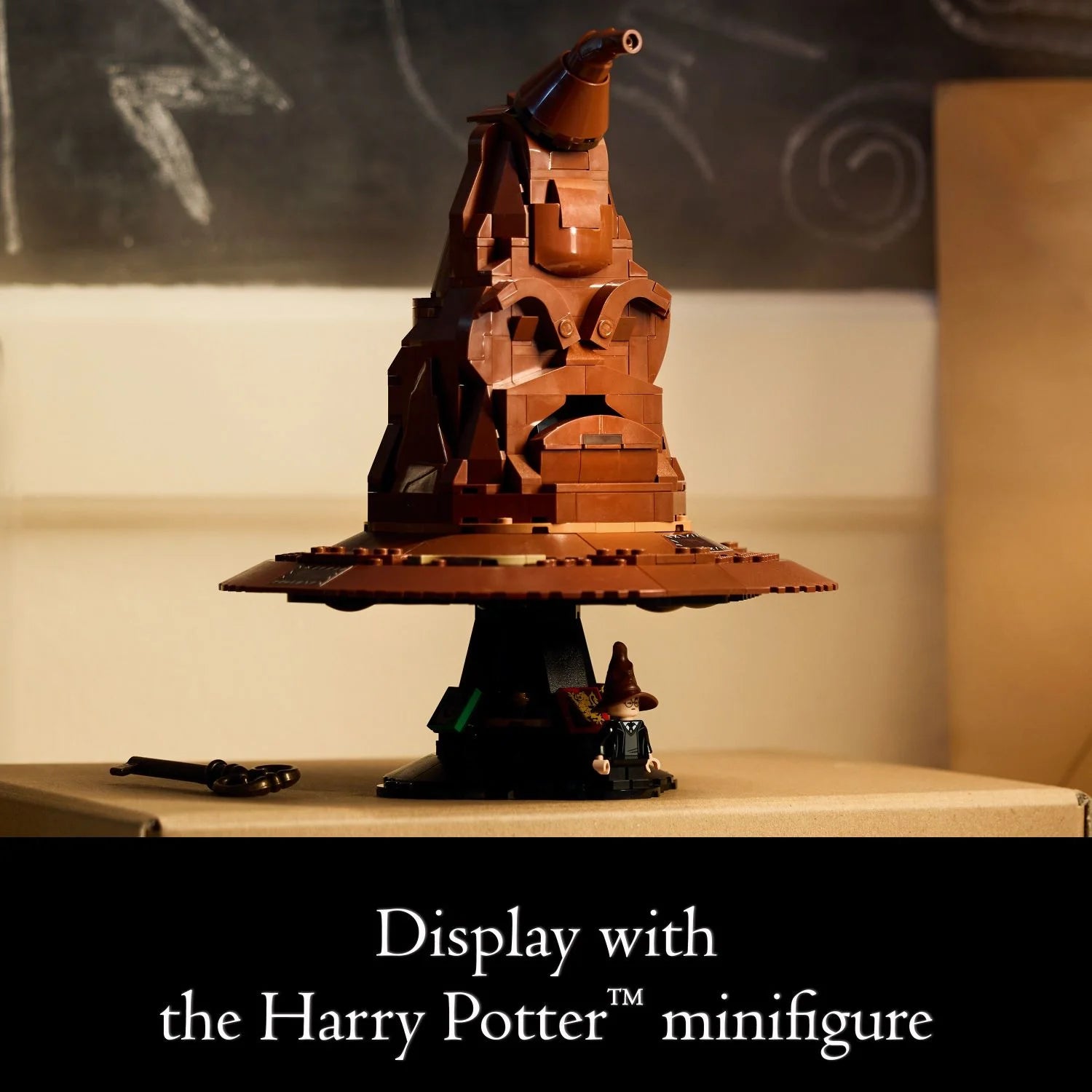 LEGO Harry Potter Talking Sorting Hat W/ 31 Voices - Harry Potter Building Set - Gift Idea for Adults, Women & Men, 18+ - 76429