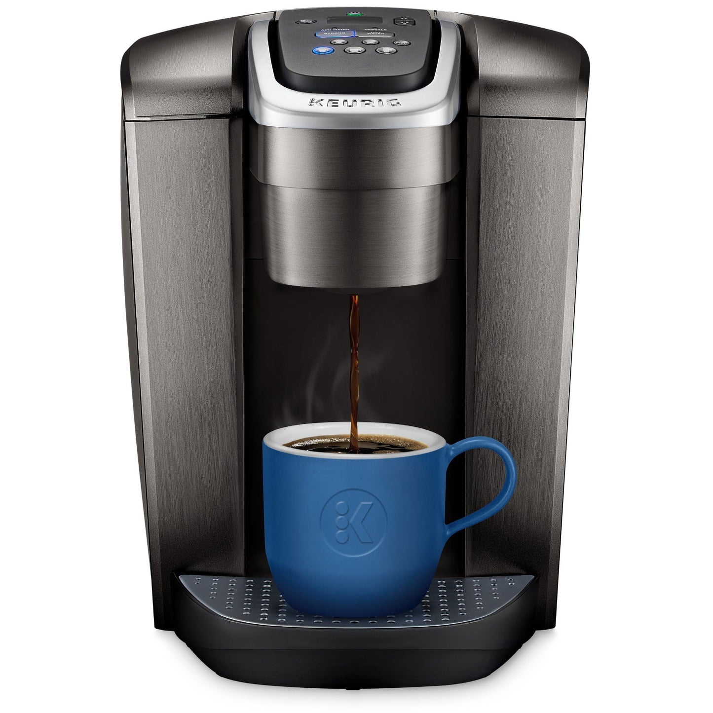 Keurig K-Elite Single-Serve K-Cup Pod Coffee Maker, Brushed Slate