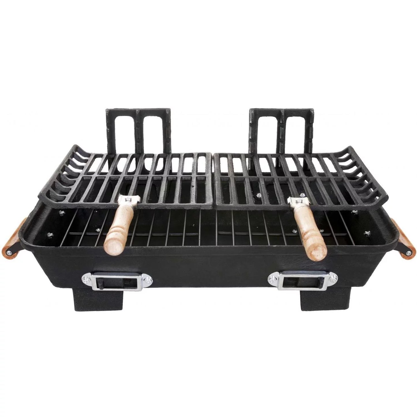 Marsh Allen Cast Iron Hibachi Tabletop Charcoal BBQ Grill