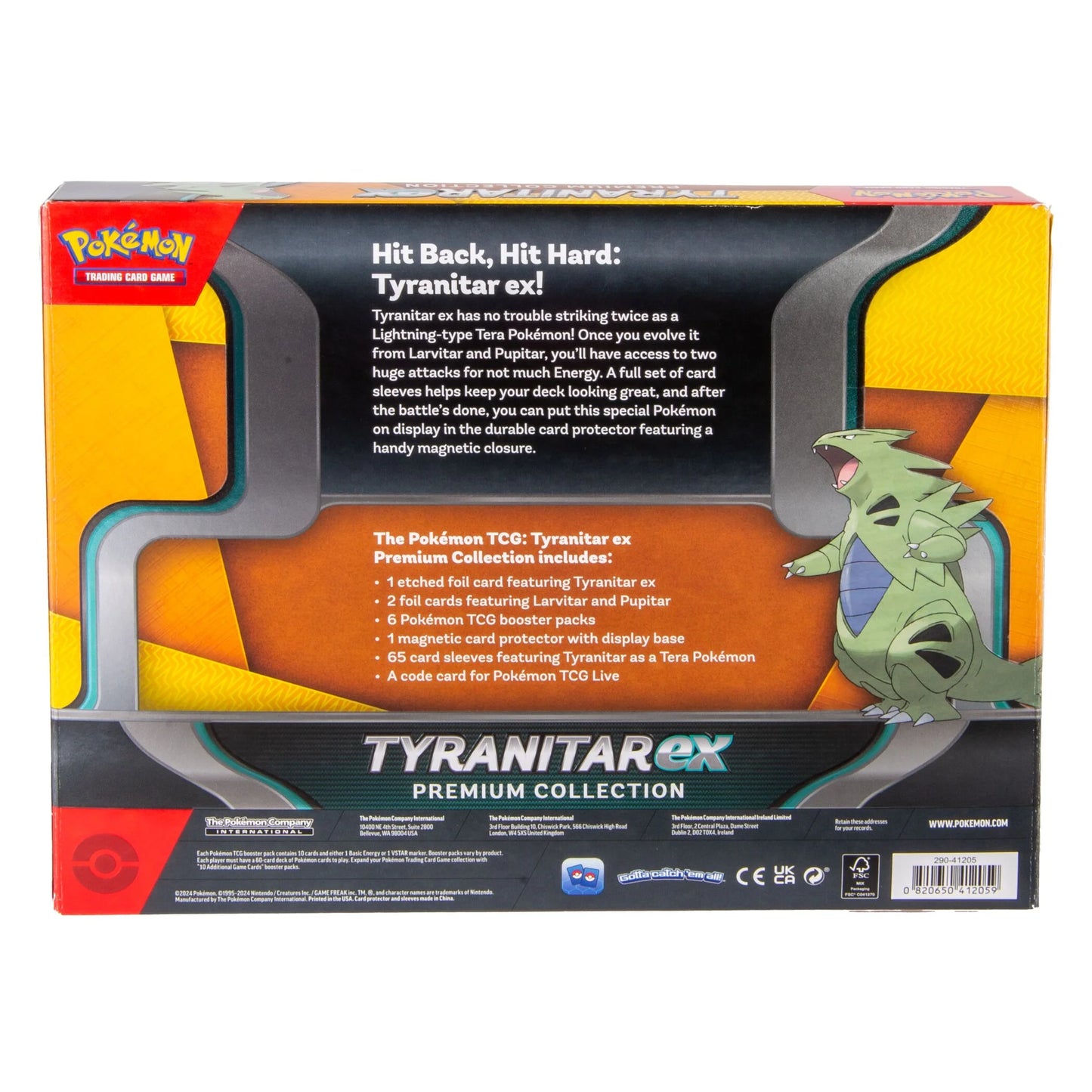 Pokemon Trading Card Games Tyranitar Ex Premium Collection