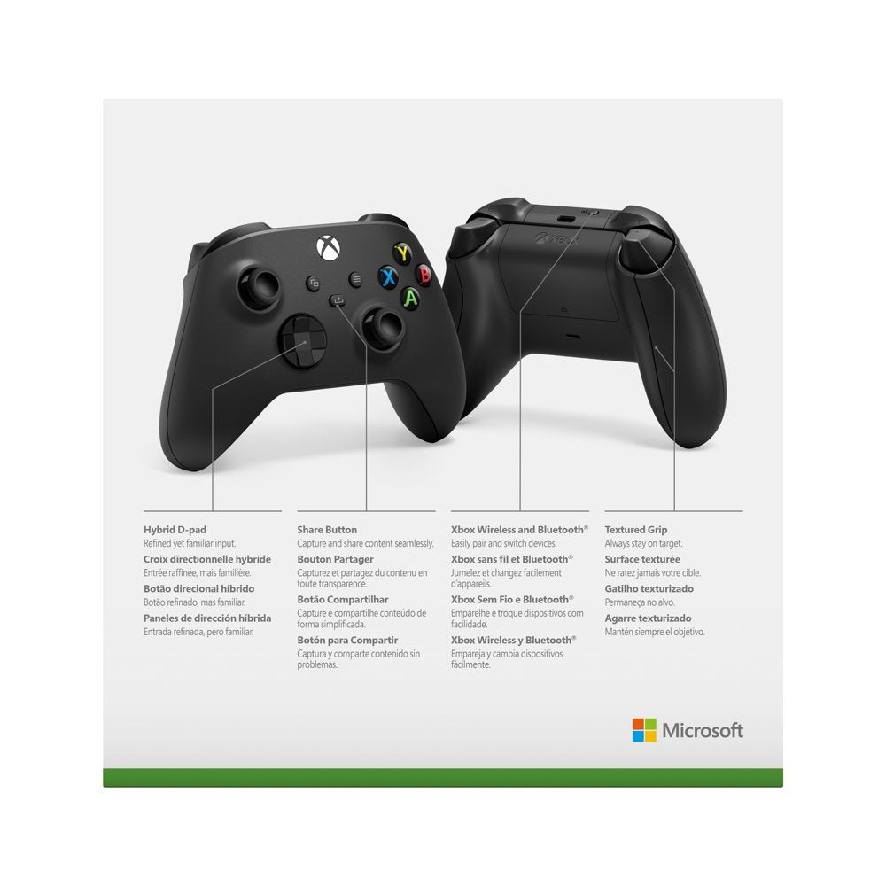 Microsoft Xbox Wireless Controller - Carbon Black