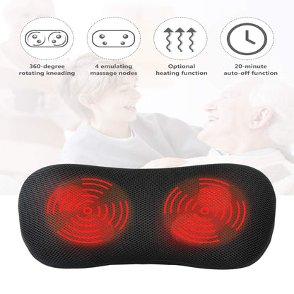 MaxKare Back Neck Massager with Heat, Shiatsu Deep-Kneading Massage for Muscle Pain Relief Spa-Like Soothing for Home Car and Office