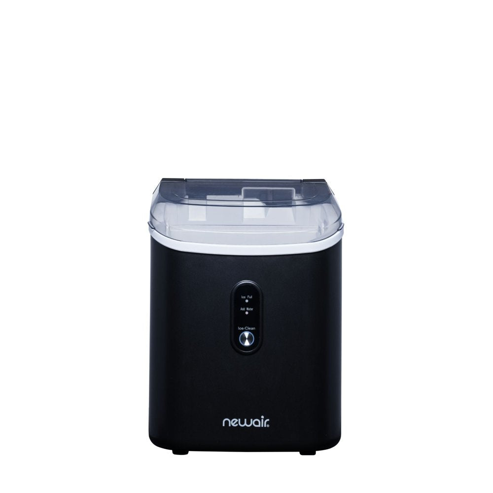 Newair 26 Lbs. Countertop Nugget Ice Maker | Compact Ice Machine | Matte Black