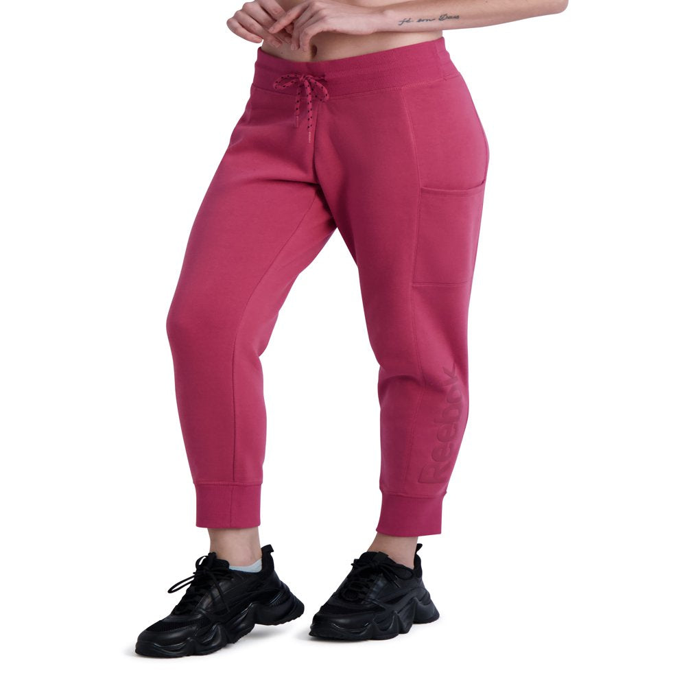 Reebok Women's Super Soft Fleece Gravity Jogger with Pocket