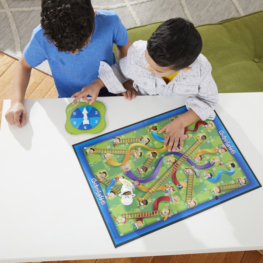 Chutes and Ladders Board Game, Classic Chutes and Ladders Gameplay