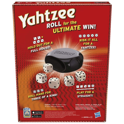 Yahtzee Classic Dice Game, for 2+ Players