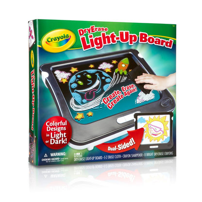 Crayola Dry Erase Light-Up Board, Art Tablet, Holiday Toys, Holiday Gifts for Kids, Child