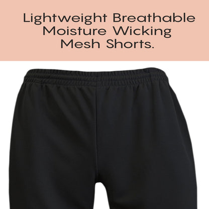 Men's 5-Pack Lightweight Breathable Moisture Wicking Mesh Shorts