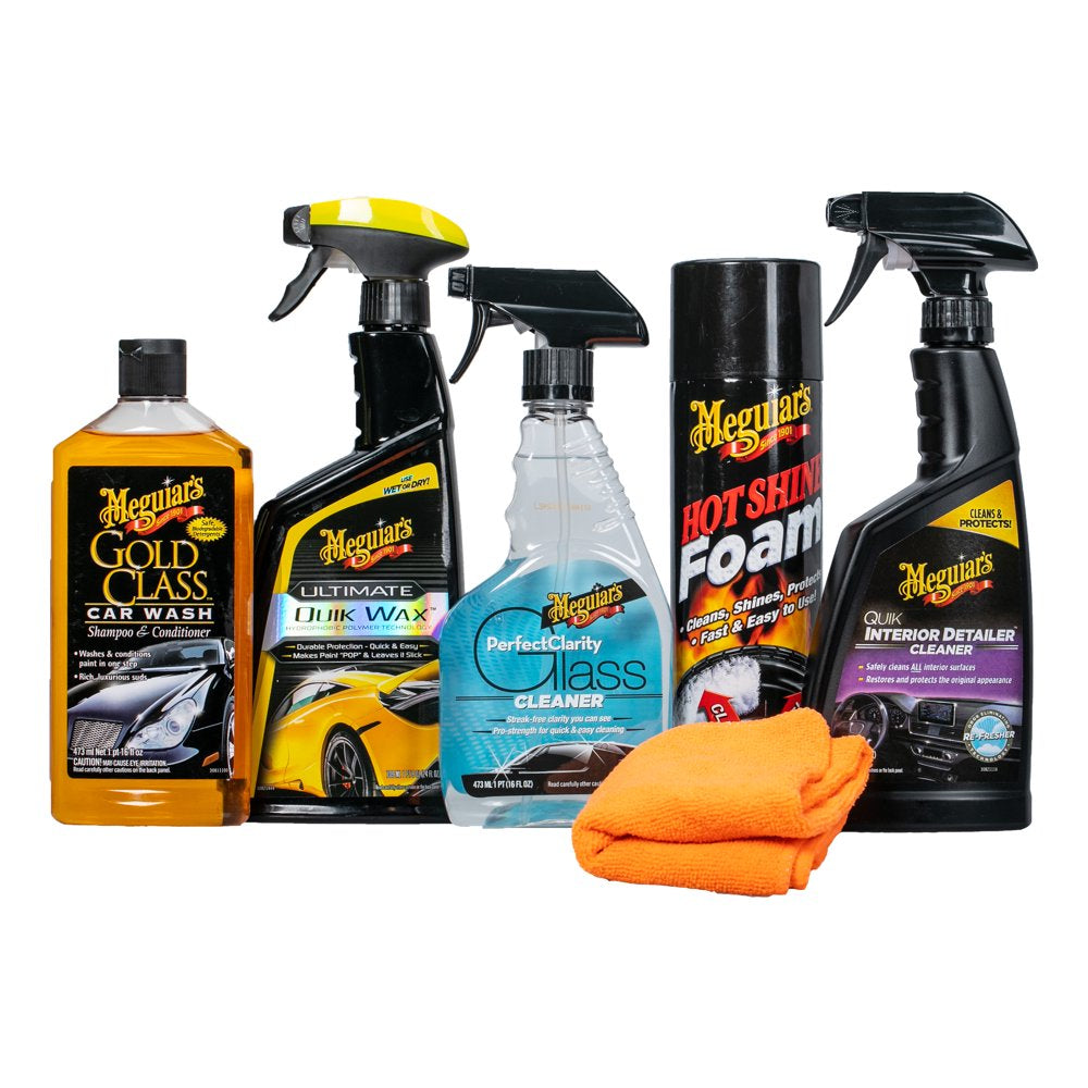 Meguiar’s Wash & Detail Kit, G55214