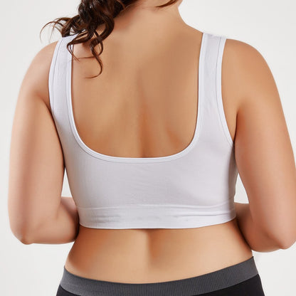  Plus Size Sports Bras for Women,Large Bust High Impact Sports Bras High Support No Underwire Fitness T-Shirt Paded Yoga Bras Comfort Full Coverage Everyday Sleeping Seamless Bralettes