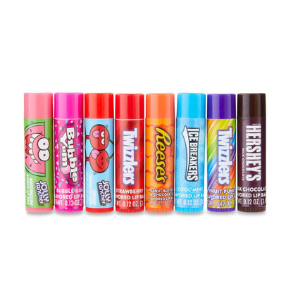 Hershey Flavored Lip Balm, 8 Count