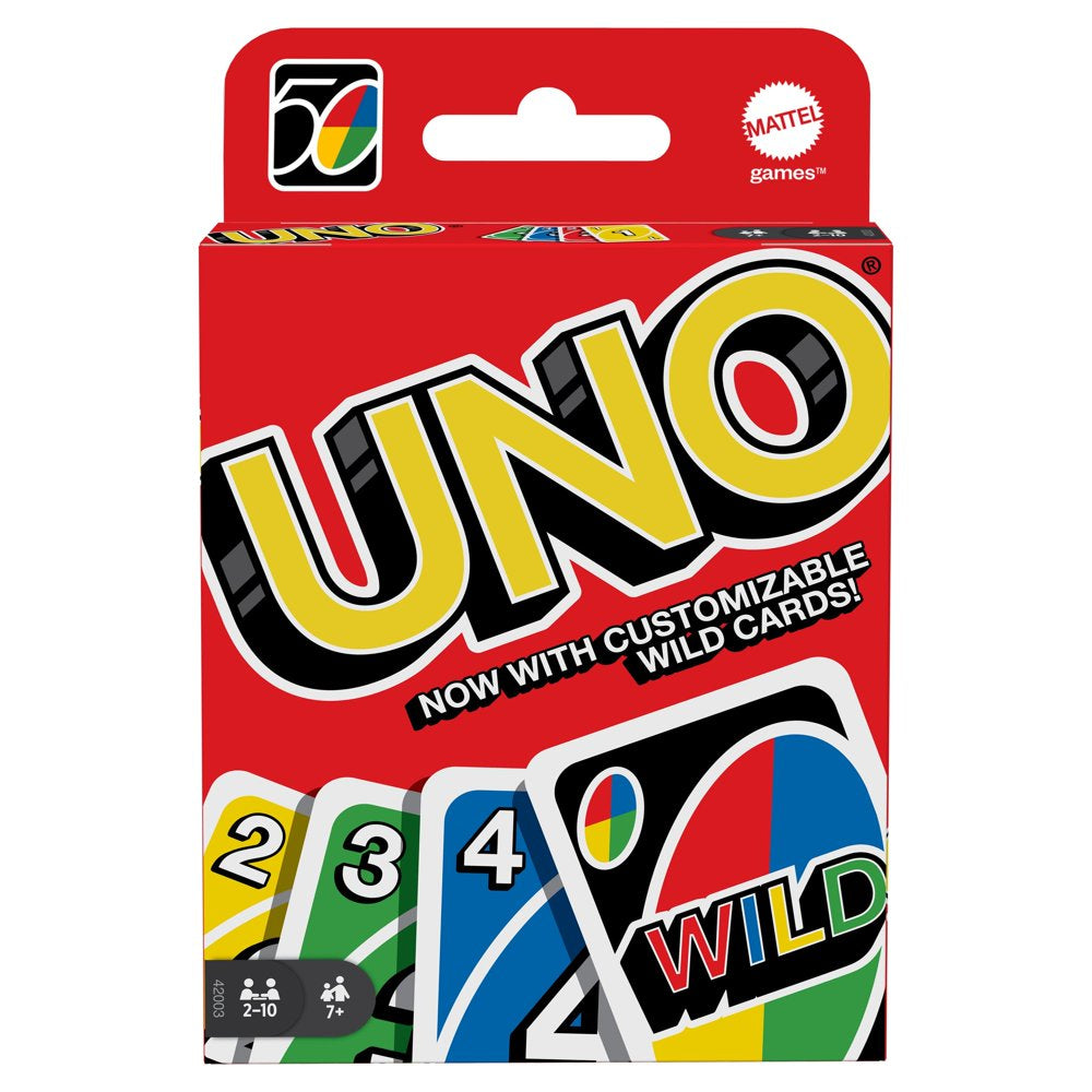 UNO Card Game for Kids, Adults & Game Night, Original Game of Matching Colors & Numbers