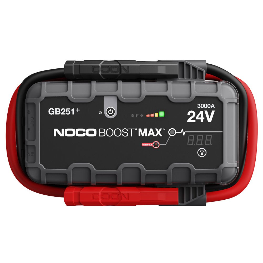 NOCO Boost Max GB251 3000 Amp 24-Volt Ultra Safe Portable Lithium Jump Starter