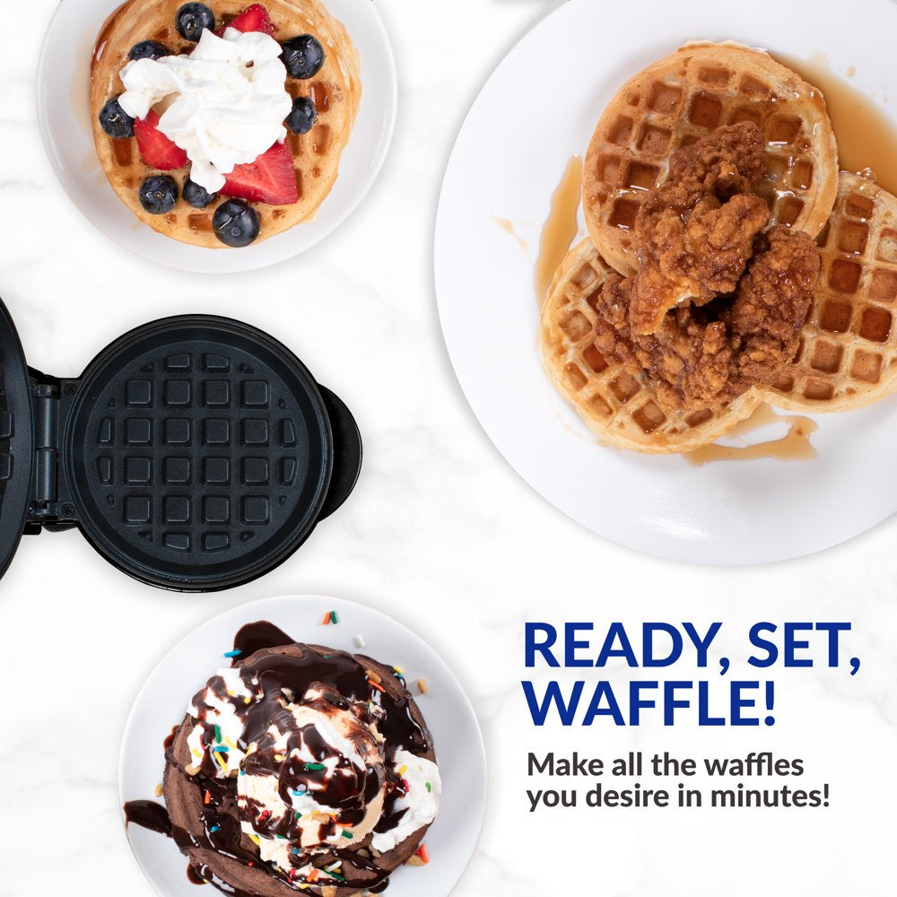 Mymini Waffle Maker, Teal