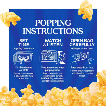 ACT II Butter Lovers Microwave Popcorn, 2.75 Oz, 6 Ct