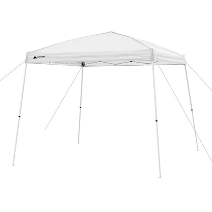 Ozark Trail 10' X 10' Simple Push Slant Leg Canopy (100 Sq. Ft.)