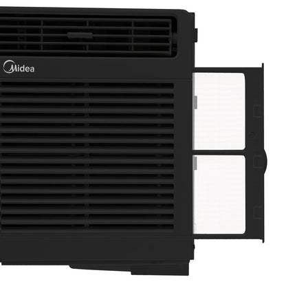 Midea 5,000 BTU 115V Mechanical Window Air Conditioner, Black, MAW05M1WBL