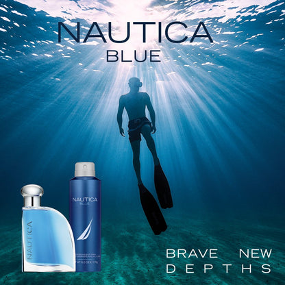 Nautica Blue Men’s 2-Pc. Eau De Toilette & Body Spray Holiday Gift Set