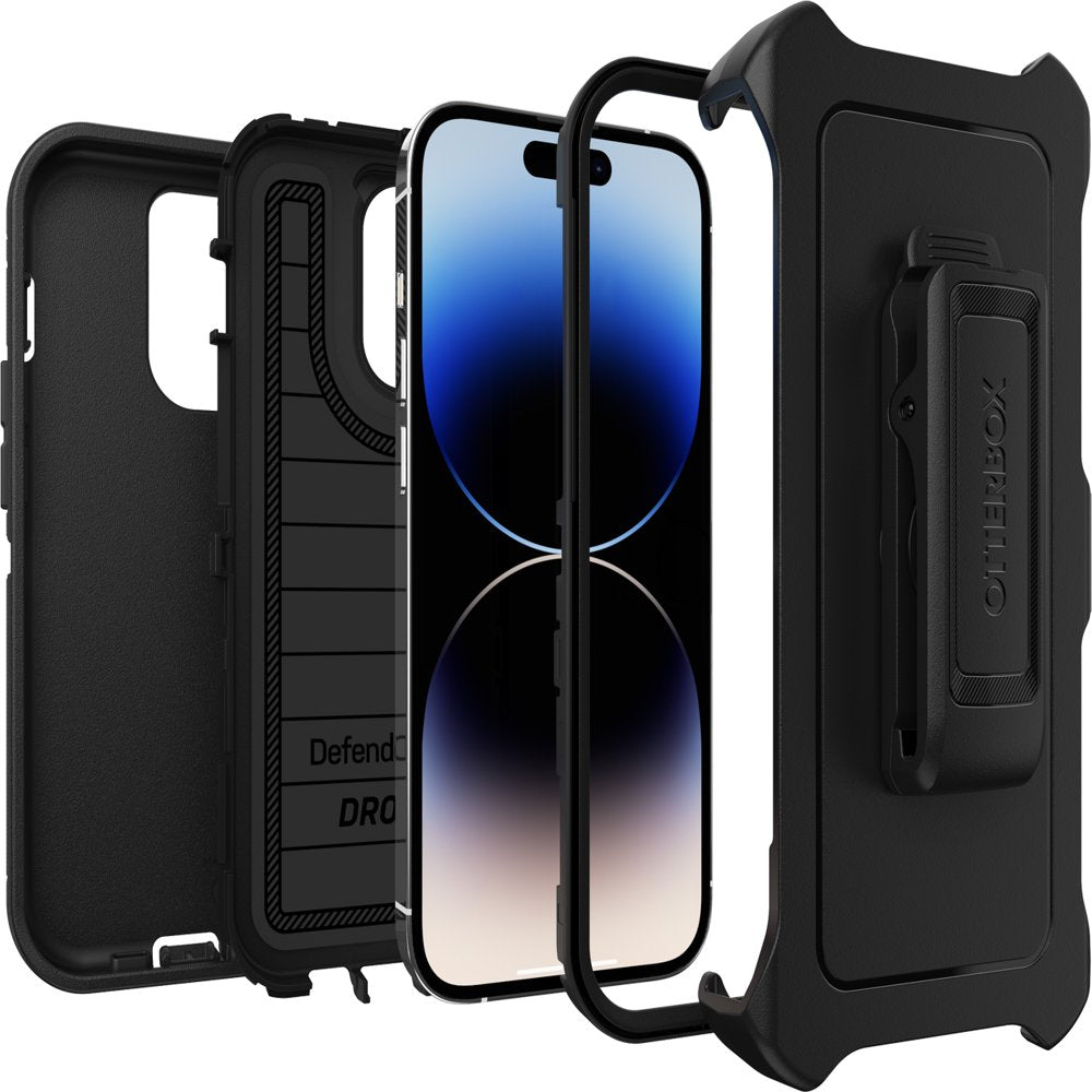 OtterBox Defender Series Pro Case for Apple iPhone 14 Pro - Black