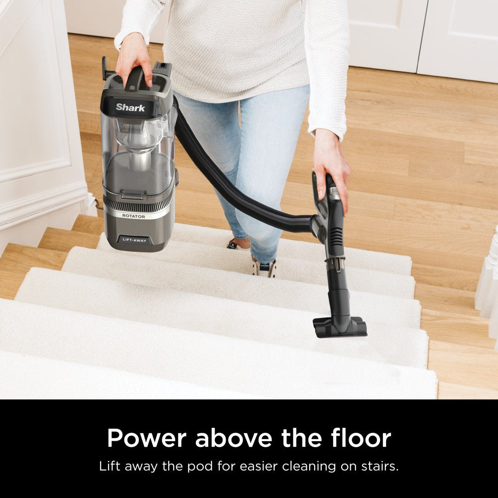 Shark® Rotator® Lift-Away® Upright Vacuum with DuoClean® PowerFins® and Self-Cleaning Brushroll, LA500WM