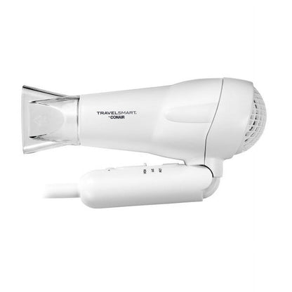 Travel Smart by Conair 1200-Watt Tourmaline Ceramic Hair Dryer, Dual Voltage TS263XR