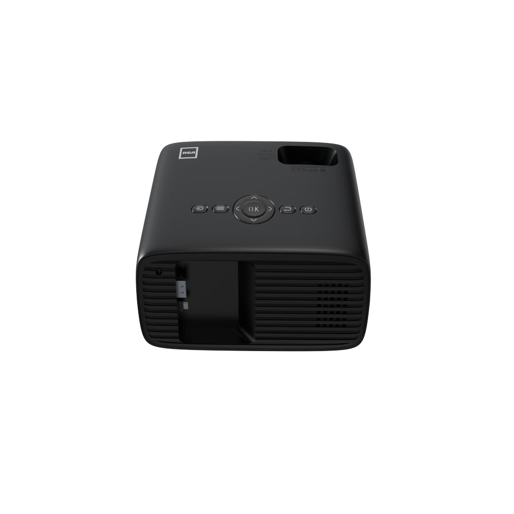 RCA, 1080P LCD Home Theater Projector, 2 lb, Black, RPJ280