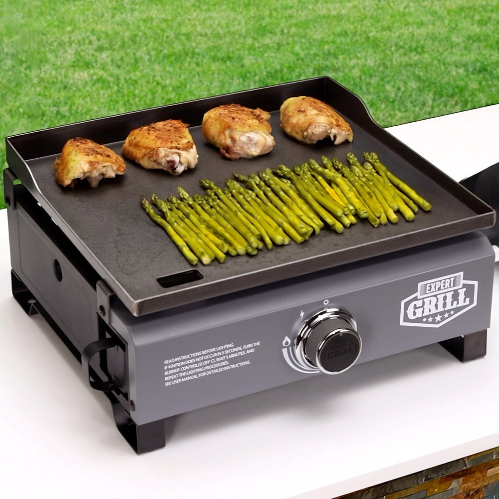  1-Burner Tabletop Propane Gas Griddle