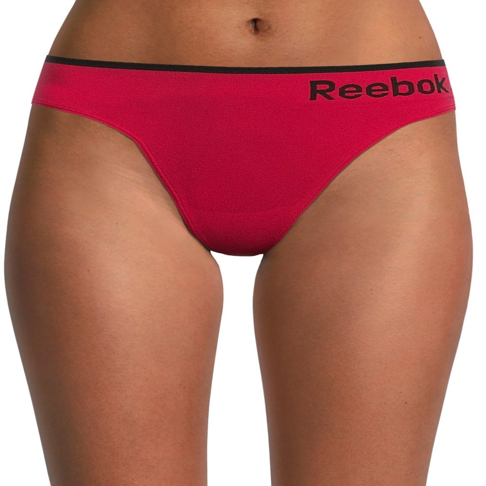 Reebok Women's Seamless Thong, 6-Pack