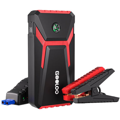 Jump Starter,1500A Peak 12V GE1500 Portable Jump Box with Quick Charge Out(Up to 6.0L Gas and 4.0L Diesel Engines),Supersafe Jump Starter Auto Battery Booster Pack