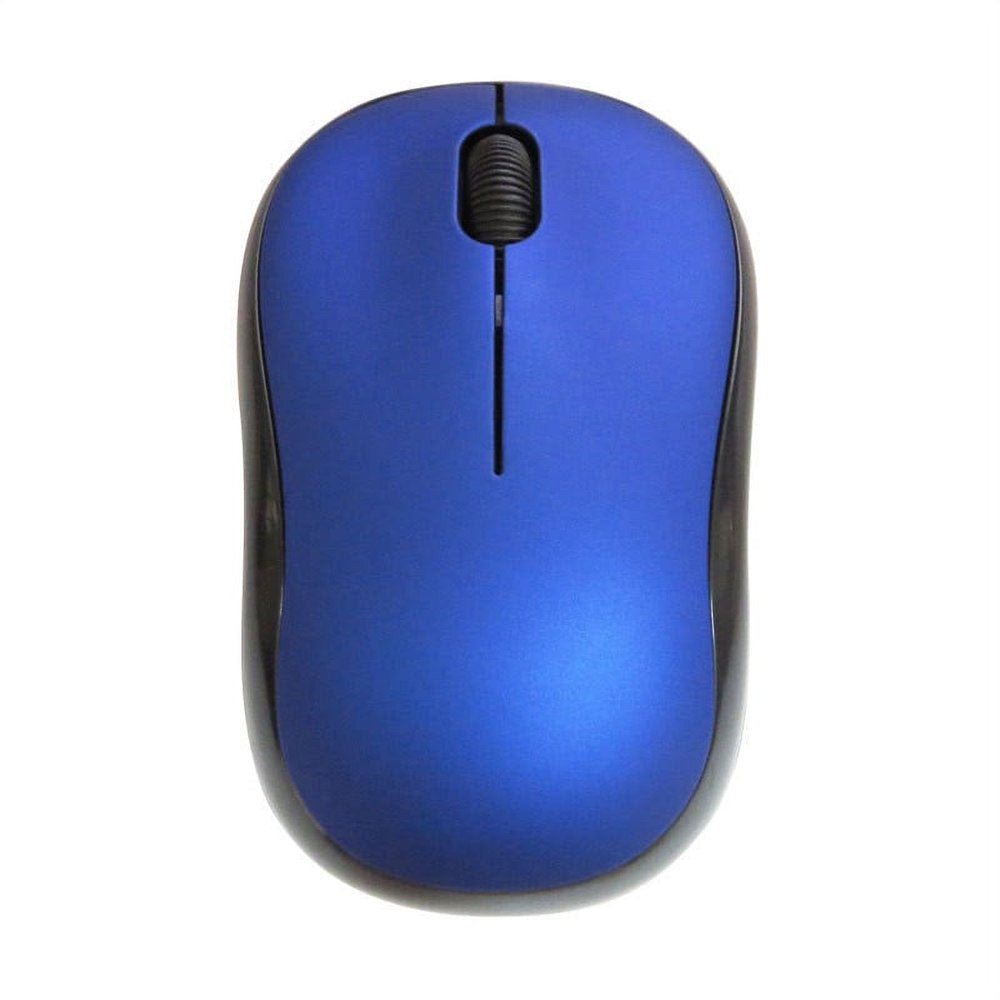 Compact Wireless Mouse, 2.4 Ghz with USB Unifying Receiver, Optical Tracking, Blue