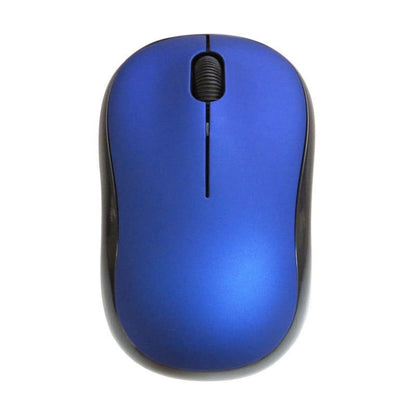 Compact Wireless Mouse, 2.4 Ghz with USB Unifying Receiver, Optical Tracking, Blue