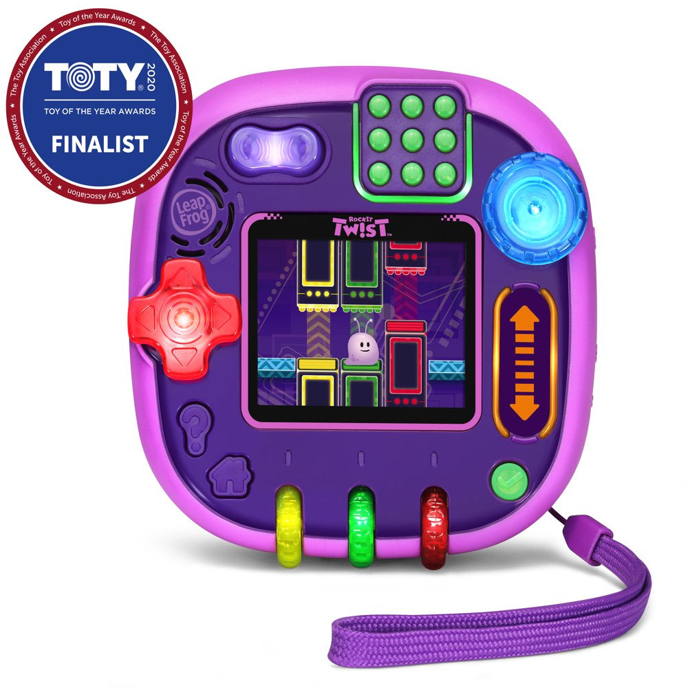 LeapFrog RockIt Twist Handheld Learning Game System, Purple